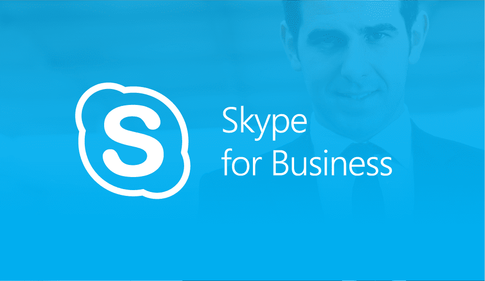 skype for business banner