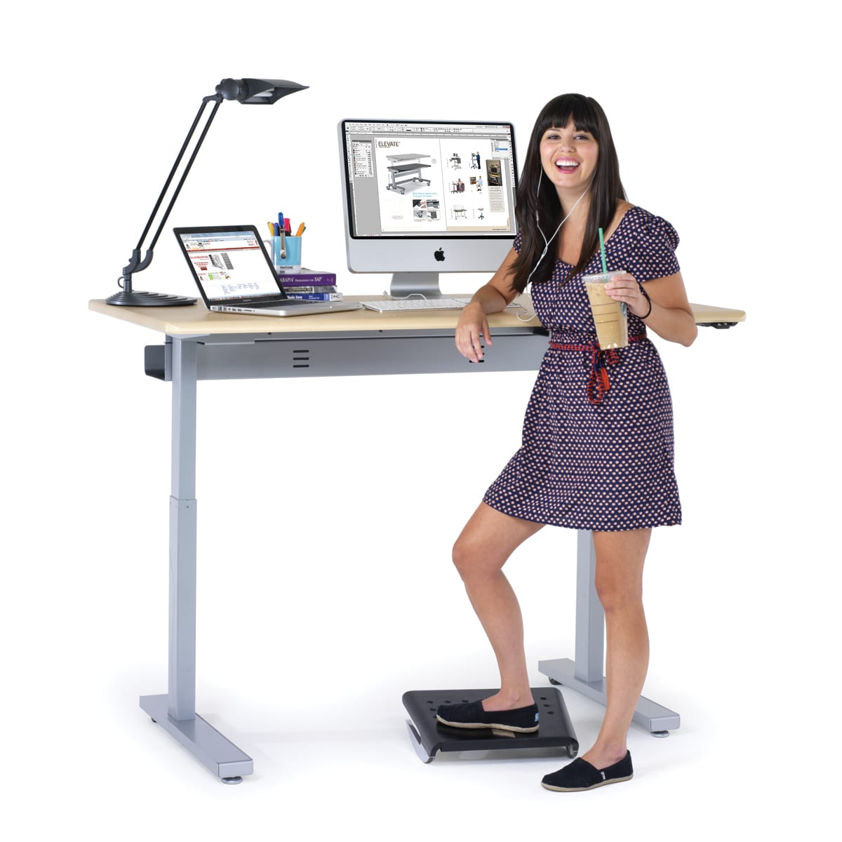 Standing Desk woman