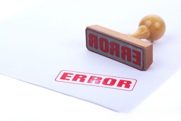 Billing Errors