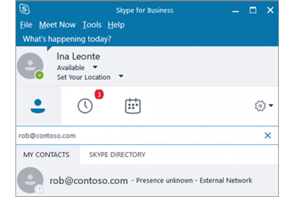 Skype Directory Screenshot