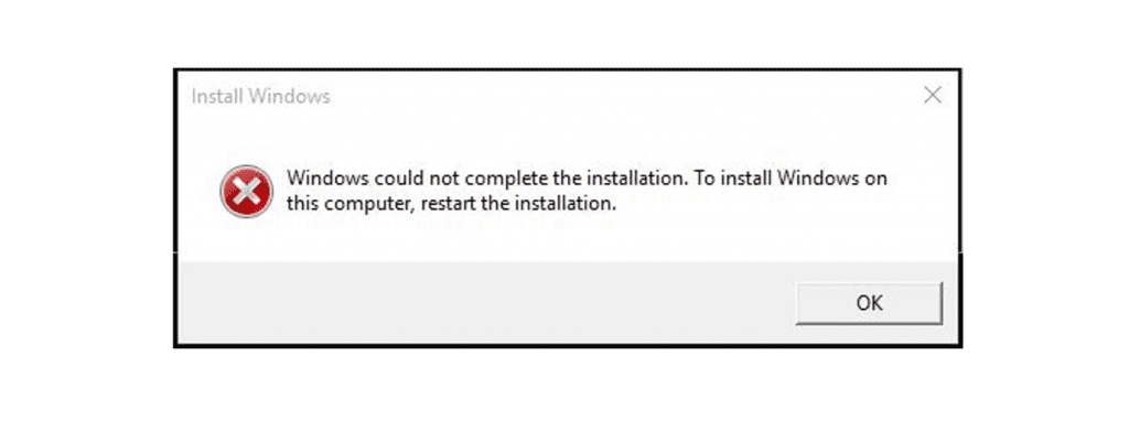 Windows could not start the installation process как исправить