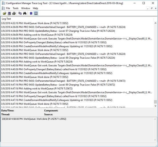 non SCCM logs viewed in CMTrace