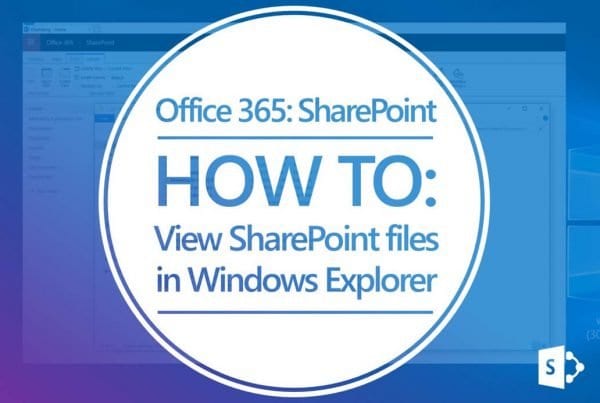 Viewing Sharepoint Files in Windows Explorer video preview