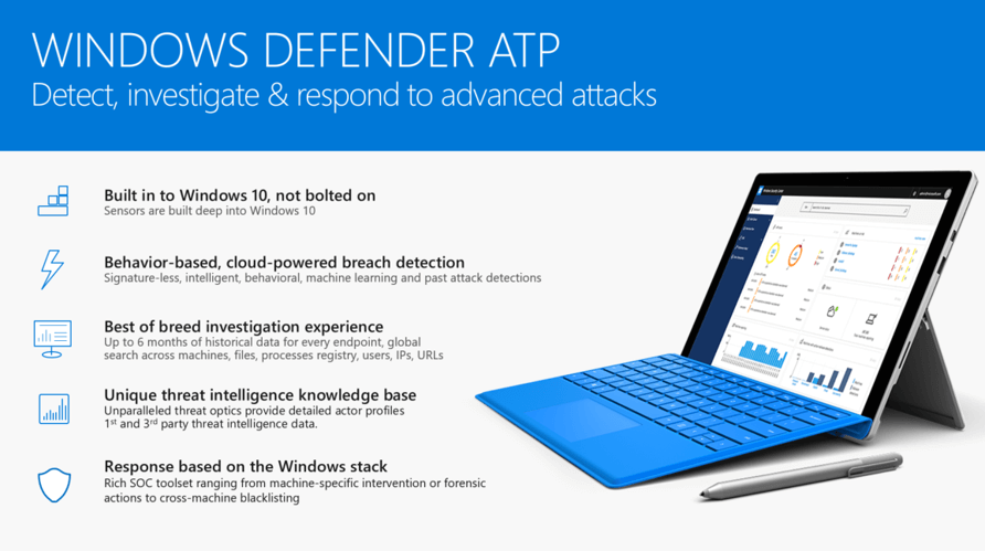 Windows Defender Advanced Threat Protection Security
