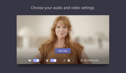 Microsoft Teams blur video background for privacy