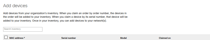 Add Devices to Network