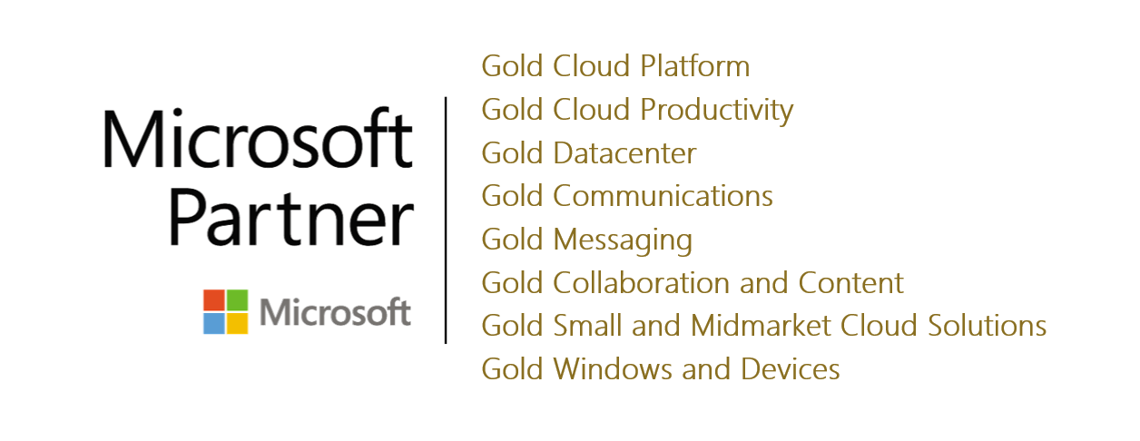 Microsoft Gold Top Partner Logo