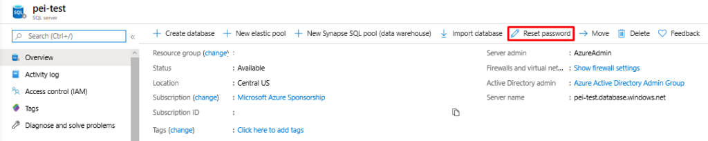 6-steps-reset-azure-sql-database-administrator-password