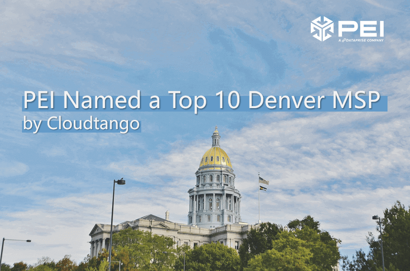 Cloudtango Named PEI a Top 10 Denver Based MSP in 2022