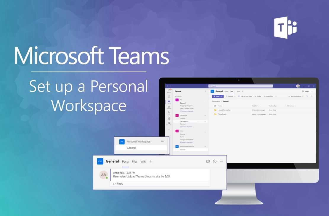 Set Up a Personal Workspace in Microsoft Teams