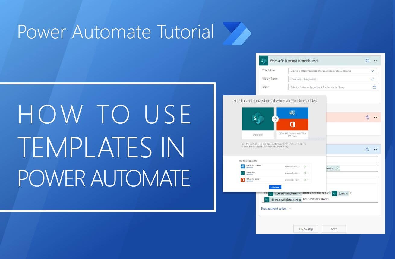 [VIDEO] How to Use Templates in Power Automate PEI