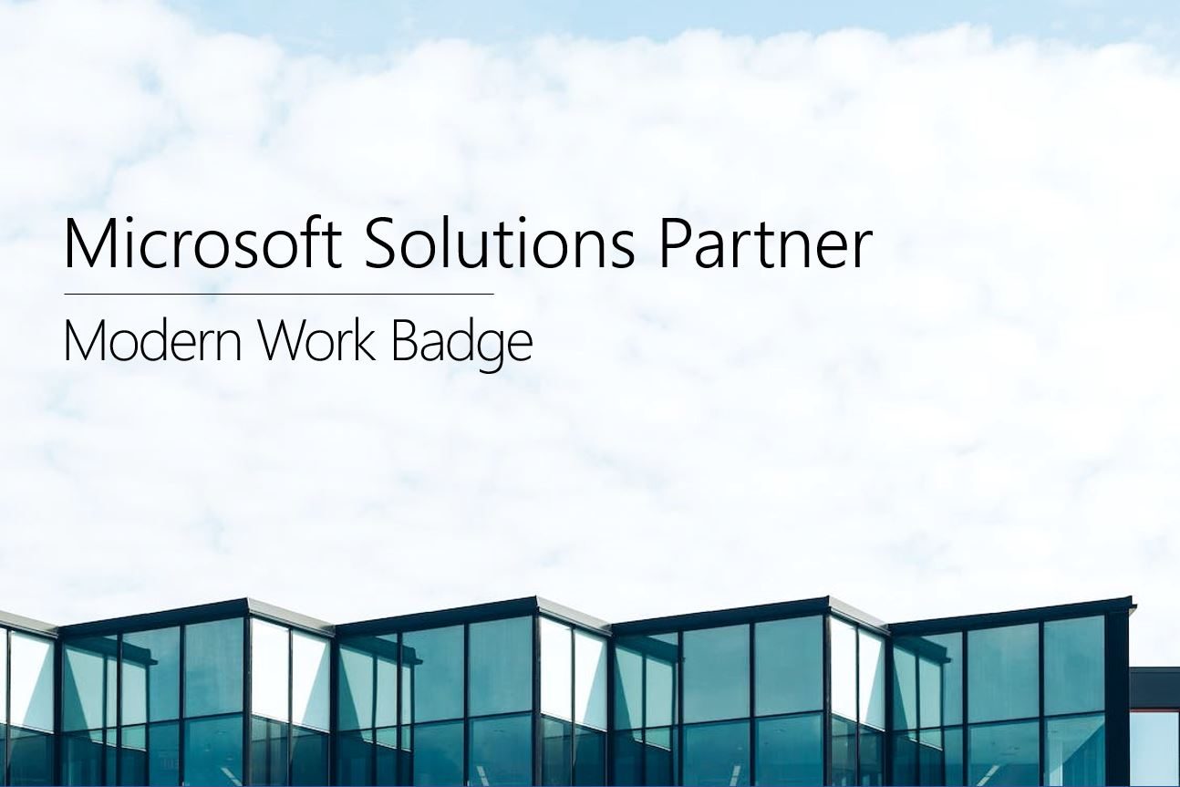 PEI attains the Modern Work badge in Microsoft's updated partner program.