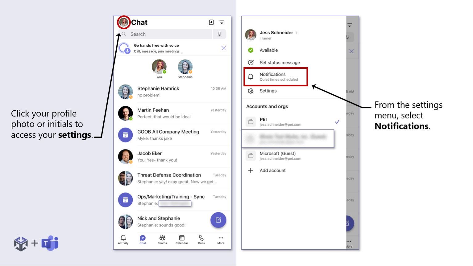 Microsoft Teams Mobile App Guide Pei