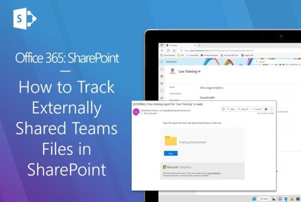 How to Track Externally Shared Files with SharePoint