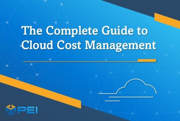 Beginners Guide to Cloud Cost Management blue background