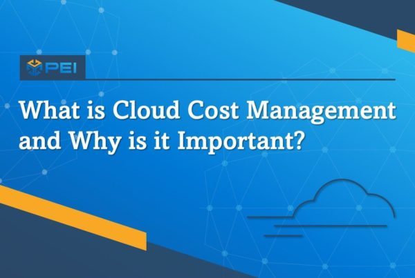 "What is Cloud Cost Management and Why is it Important?" blue background